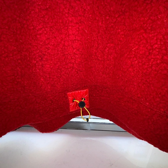 Red Canada Goose X Pyer Moss Throwback sweatshirt with yellow finishes - Picture 9 of 17